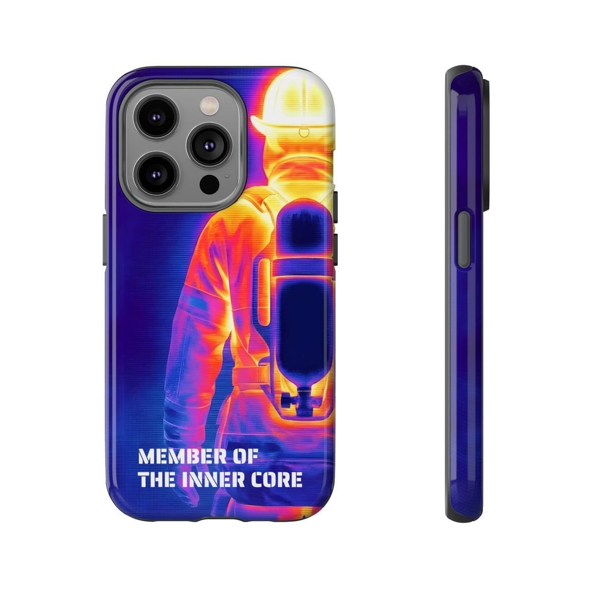 Robustes Polycarbonat-Case für das Apple iPhone mit präzisen Aussparungen für Tasten und Anschlüsse.