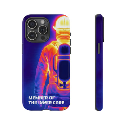 Stoßfestes Tough Case für Feuerwehrleute mit langlebiger Farbstabilität und flexiblem TPU-Kern.