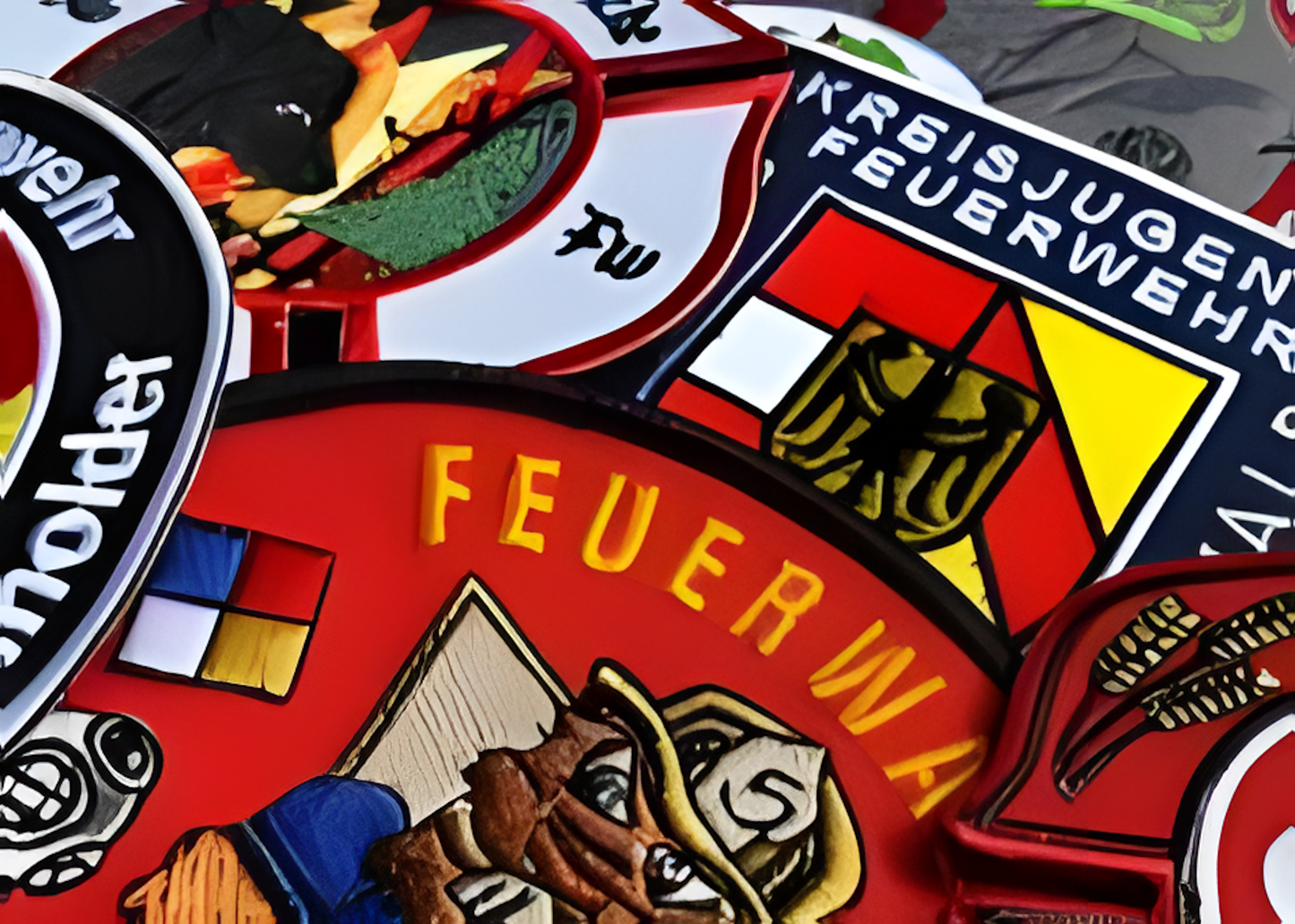 Feuerwehr-Patches & Klettabzeichen für Feuerwehrtasche